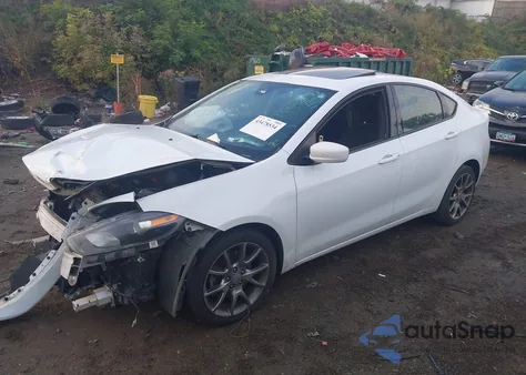 2015 Dodge Dart Sxt из США, поврежденный, VIN 1C3CDFBB7FD182191